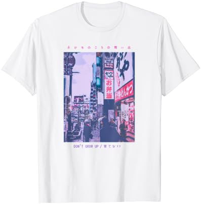 90'lı Lofi Tokyo Japon Streetwear Estetik Grafik Tee