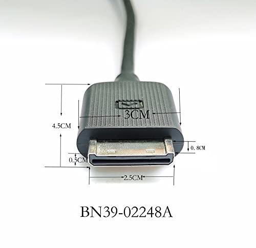 Kimomo BN39-02248A Tek Mini Kablo Bağlamak için Samsung KS7000 KS8000 ve KS9000 Serisi Televizyon, uyumlu 4 K Ultra HD Akıllı