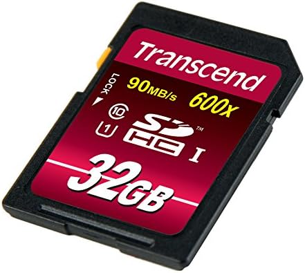 Transcend 32 GB SDHC Sınıf 10 UHS-1 Flash Bellek Kartı kadar 90 MB/s (TS32GSDHC10U1E)
