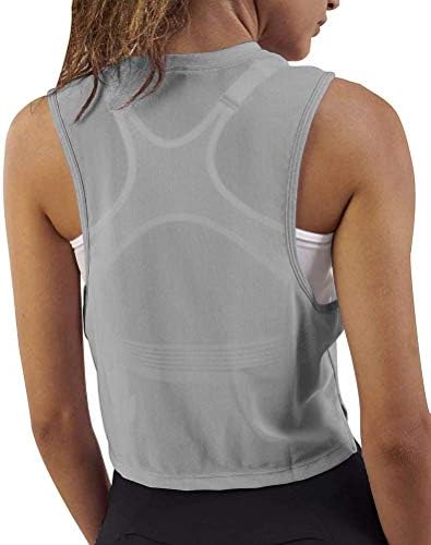 Bestisun Womens Sevimli Spor Kırpma Üstleri Egzersiz Tankı Kırpılmış Gömlek Atletik Giyim Spor Giysileri