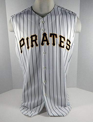 Pittsburgh Pirates Blank Game Beyaz Forma Yeleği 44 764-Oyun Kullanılmış MLB Formaları