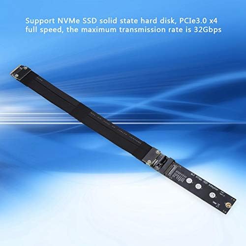 V BESTLIFE Uzatma Kablosu için M. 2 NVMe SSD, 20 cm M. 2 NVMe SSD Katı Hal Sürücü Uzatma Kablosu için PCI-E 3. 0x4 Tam Hız, aktarım