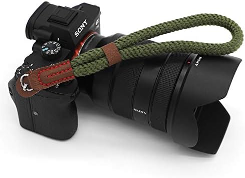 Rahat Pamuk Kamera El Bilek Kayışı için Uyumlu Sony A7 A9 A6000 A6300 A6500 Fujifilm X-T30 X-T20 X-T3 X - T2 X70 ILCE M10 Aynasız