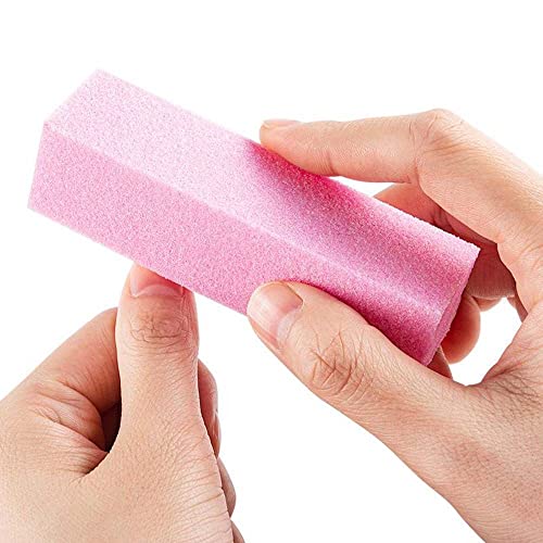 10 Parça Tırnak Tampon Blok Tırnak Parlatıcı Zımpara Sünger Çivi Dosya Taşlama, Parlatma Manikür Nail Art İpuçları Aracı için