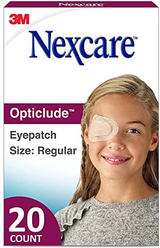 Nexcare Opticlude Ortoptik Göz Yamaları, Genç Beden, 20'li