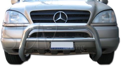 2006-2011 Mercedes Benz ML350 ML550 boğa çubuğu ızgarası Guard Koruma Paslanmaz Çelik