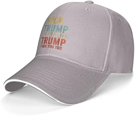 Nefes Spor Kap Erkekler Kadınlar için Yaz Vintage Siktir et Trump Eğer Gibi Trump Siktir et Seni Çok beyzbol şapkası baba Şapka