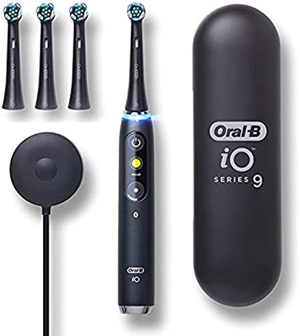 3 Yedek Fırça Kafalı Elektrikli Diş Fırçası, Siyah