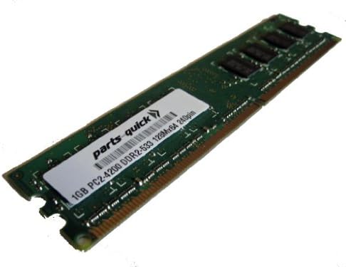 1 GB Bellek Yükseltme için HP Media Center m7167c Photosmart PC DDR2 PC2-4200 533 MHz DIMM RAM (parçaları-hızlı Marka)
