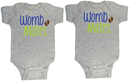 Bebe Biberon Askısı, LLC İkiz Bebek Kıyafetleri, İkizler için Sevimli Hediyeler, 0 ila 12 Ay