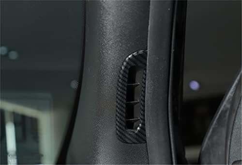 rrx ABS Iç Aksesuarları ayar kapağı Cap ıle Uyumlu Jeep Grand Cherokee 2014-2022 (Bir Ayağı Hava Firar, Karbon Renk)