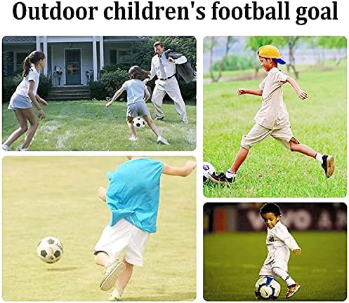 LSDRALOBBEB Mini Futbol Gol Taşınabilir Futbol Net Pop Up Gol Ağları Kapalı ve Açık Bahçe Plaj Futbol Uygulama Eğitimi Futbol