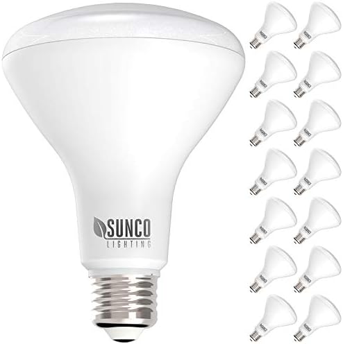 Sunco Aydınlatma 14 Paket BR30 LED Ampuller, Kapalı Sel ışıkları 11W Eşdeğer 65W, 3000K Sıcak Beyaz, 850 LM, E26 Taban, 25.000