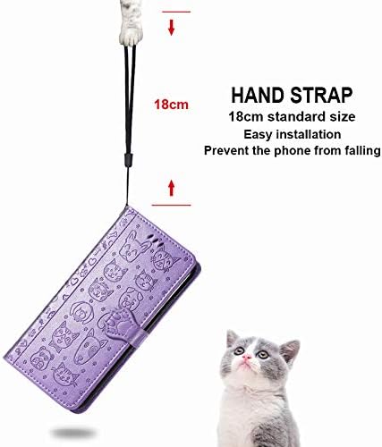 HUTAOUS iPhone 11 Pro Max Cüzdan Kılıf, Sevimli Kedi Köpek Kız Kadın Hediye Koruyucu Kılıf, PU Deri Flip Manyetik Kapak ile [Kicstand][Kart