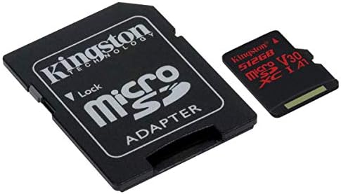 Profesyonel microSDXC 512GB, SanFlash ve Kingston tarafından Özel olarak Doğrulanmış Pentax KPCard için çalışır. (80 MB / sn)