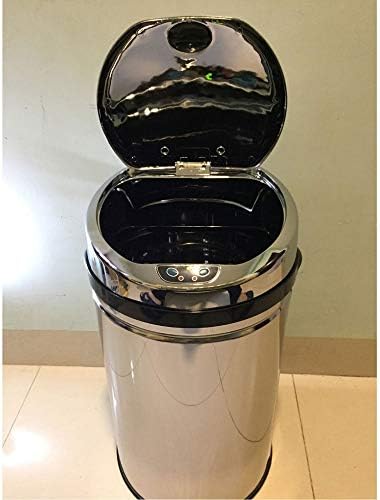 UXZDX CUJUX 6L / 9L / 12L Otomatik Açık Yakın çöp tenekesi Sensörü çöp kutusu Fotoselli Çöp kovası çöp kovası Paslanmaz Çelik