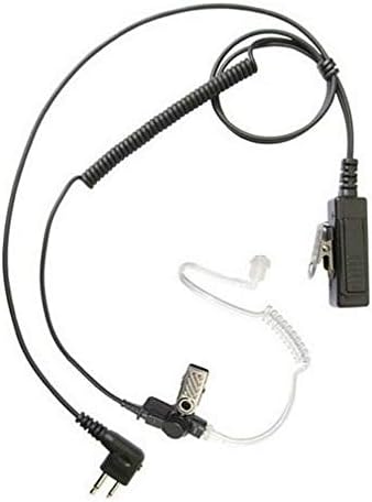 Motorola RDU2080 İki Yönlü Radyo için Tek Telli Akustik Tüp Gözetleme Kulaklık Kulaklık