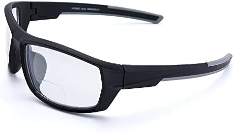 Bifokal güvenlik gözlükleri Okuyucular Etrafında Sarın Spor Güvenlik Okuma Koruyucu Gözlük Erkekler ve Kadınlar için Lecce