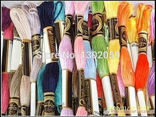 BOKA Mağaza-Nakış İpliği İplik İpi / Serbestçe Herhangi Bir Renk ve Miktar Seçin / Benzer DMC / Tüm 447 Renk Mevcuttur