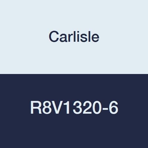 Carlisle R8V1320-6 Kauçuk Kama Bantlı Sarılı Kalıplı Bantlı Kayışlar, 133.5 Uzunluk, 1 Genişlik, 17/32 Kalınlık, 26.1 lb.
