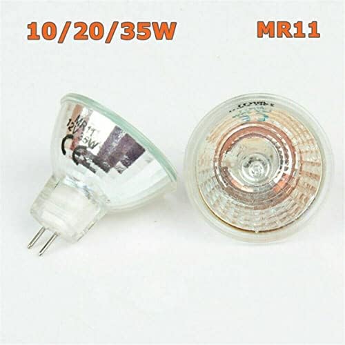 2 Adet Pratik Açık Reflektör Downlight Spot MR11 Lambaları Yerine Spot Ampuller Halojen Ampuller ışık Lambaları (10 W Sıcak Beyaz)