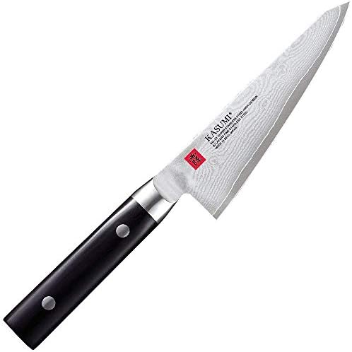 Kasumi 7-İnç Santoku Bıçak ile 5-1/2-İnç Maket Bıçağı