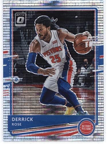 2020-21 Donruss Optik Pulsar Ödülü 102 Derrick Rose Detroit Pistonları NBA Basketbol NM-MT