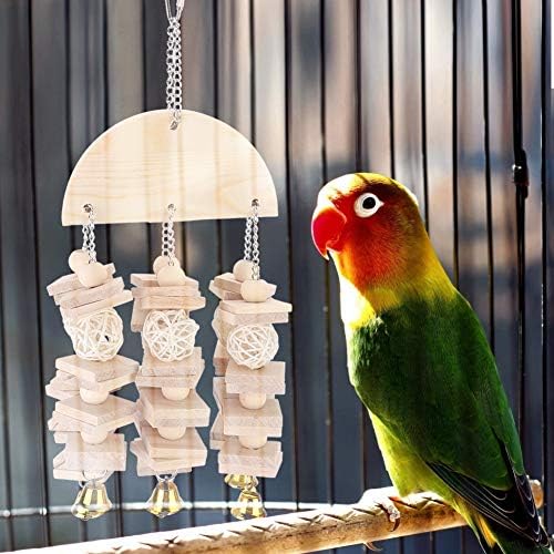 Kadimendium Kuş Çiğneme Oyuncağı, Oyuncak Oynayan Oyuncak Çiğneme Oyuncağı Kuş için Dayanıklı