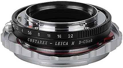 Fotodiox Pro Lens Dağı Çift Adaptörü Contarex (CRX-Montaj) SLR ve Leica M Telemetre Lensler için G-Montaj GFX aynasız fotoğraf