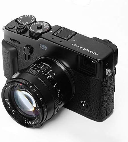 TTArtisan 50mm F1.2 APS-C M43 Manuel odak lensi için Fuji X Dağı Kamera Gibi X-A1 X-A10 X-A2 X-A3 X-A5 X-A7 X-M1 X-M2 X-H1 X-T1