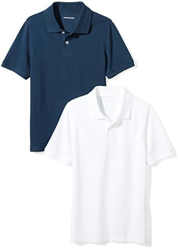 Essentials Erkek Üniforması Kısa Kollu Pike Polo Gömlekler