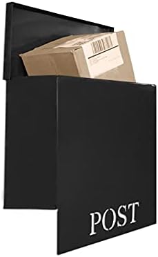 NACH Stanley Büyük Klasik Post Metal Posta Kutusu, Maksimum Pas Koruması, Siyah, 11.9x6x12.7 inç, UH-1000BLK-A by North American