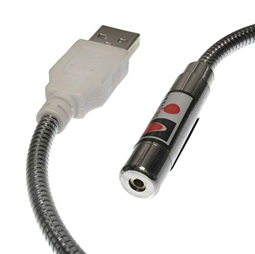 USB Bükülebilir Kırmızı Lazer Diyot Modülü 5mW-Hassas Doğruluk ve Mesafe