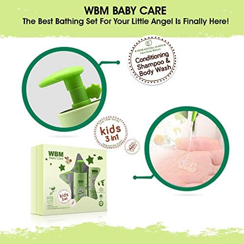 WBM Baby Essential Günlük Bakım Bebek ve Anne Hediye Seti Cildi Beslemek için Çeşitli Cilt Bakımı ve Banyo Ürünleri, Bebek Yağı,
