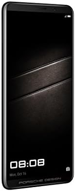 Huawei Mate 10 Porsche Tasarım Fabrikası Kilidi 256GB Android Akıllı Telefon Elmas Siyah