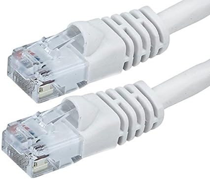 Buhbo 0.5 ft (6 inç) Cat6 UTP Ethernet Ağ Önyükleme Yama Kablosu, Kırmızı