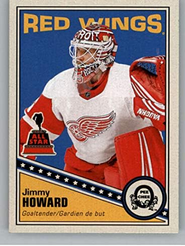 2019-20 OPC O-Pee-Chee Retro Hokey 153 Jim Howard Detroit Red Wings Resmi NHL Ticaret Kartı (Üst Güverte tarafından yapılmıştır)