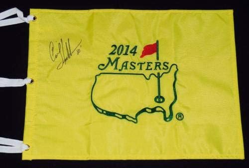 Craig Stadler İmzalı Masters Golf Bayrağı (1982 Kazanan) - W / Coa! - İmzalı Golf Pin Bayrakları