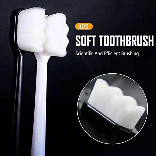 Ekstra Yumuşak Diş Fırçası Hassas Ultra Yumuşak Diş Fırçaları İçin 10000 Kıllı Nano Derin Temiz Diş Fırçası Hassas Dişler Manuel