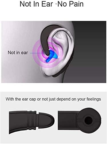 LMGKS Kablosuz Kulaklıklar, USB Şarjlı Bluetooth 4.2, Rahat Kullanım Kolay Kurulum, Gerçek Kablosuz Kulaklıklar Dahili Mikrofon
