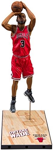 McFarlane Oyuncaklar NBA Serisi 30 Chicago Bulls Dwayne Wade Aksiyon Figürü