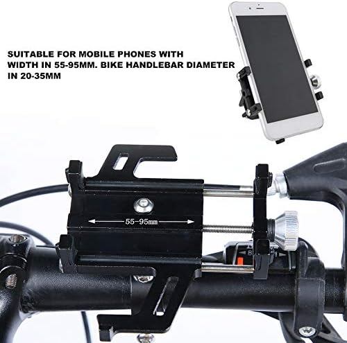 Telefon Braketi, fit 55-100mm Genişlik Cep Telefonları Bisiklet Telefon Tutucu, Bisiklet için