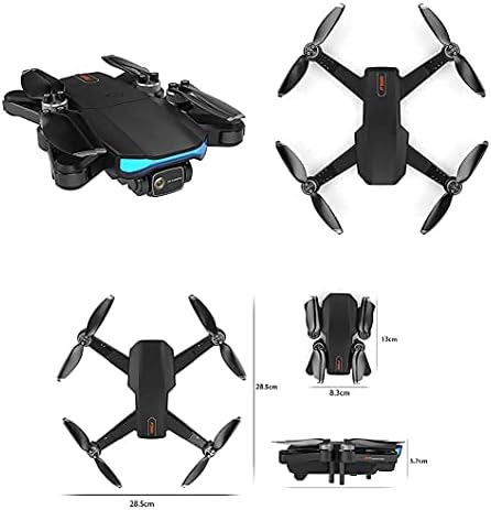 Sporte Drones Yetişkinler içindrone, Ultra Net 6K Çift Kameralar, Tek Tuşla Eve Dönüş, Çift Pil Uzun Ömürlü Dört eksenli Uzaktan