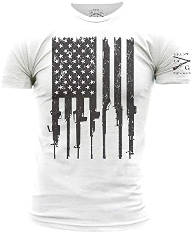 Homurtu Tarzı Tüfek Bayrak erkek T-Shirt
