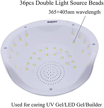 NEDEN-YUE UV LED tırnak Lambası 75 W UV LED tırnak lambası Kurutucu Hızlı Kuruyan Akıllı Otomatik Sensör Tırnak Kurutucu ile