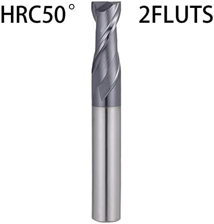 CNC Karbür Frezeler 2 3 4 Flüt Tungsten Makinesi freze kesicisi Araçları Metal Anahtar Koltuk Yüz Yönlendirici Bit HRC50 55 65