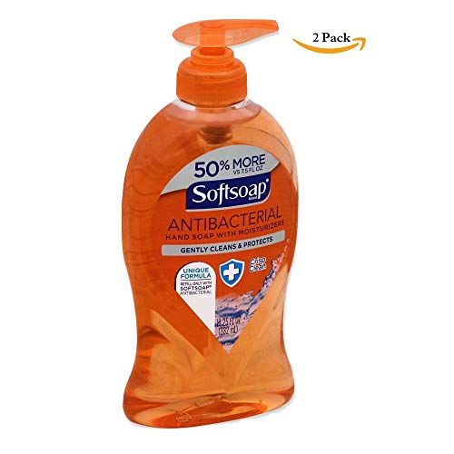 Softsoap Antibakteriyel El Sabunu ile Nemlendiriciler Dolum, Gevrek Temiz 56 fl oz (2 PAKET)
