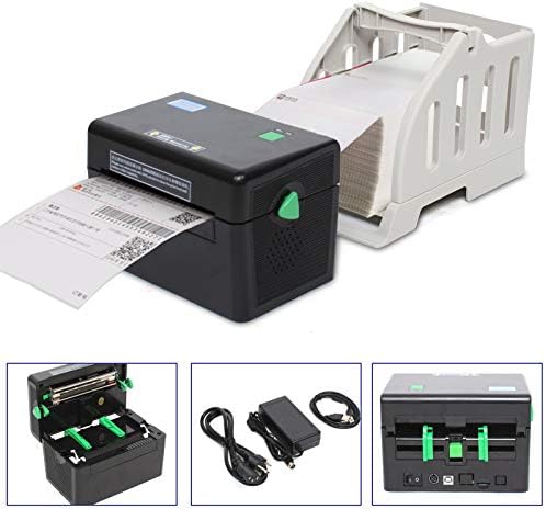 Termal Etiket Makinesi,XP-DT108B Taşınabilir USB2.0 152 mm/sn Termal Etiket Elektrikli Yazıcı,Ebay ile Uyumlu, , FedEx,UPS, Shopify,