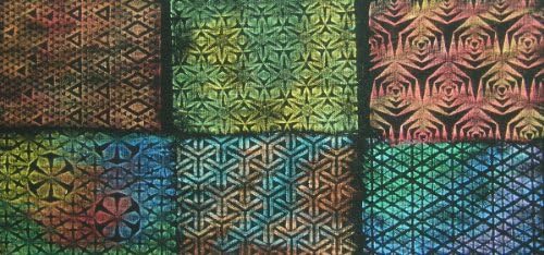 Cedar Canyon Textiles Sanatçının Boyaları Sürtünme Plakaları, Üçgenler, 6'lı Paket