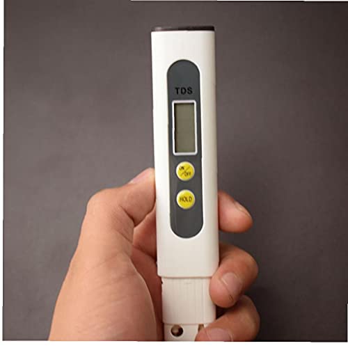 TDS Su Kalitesi Test Kalemi Kalite Test Cihazı TDS Metre Su Kalitesi Test Cihazı lcd Ekran Test Kalemi İki Tuşlu Beyaz İçme Suyu